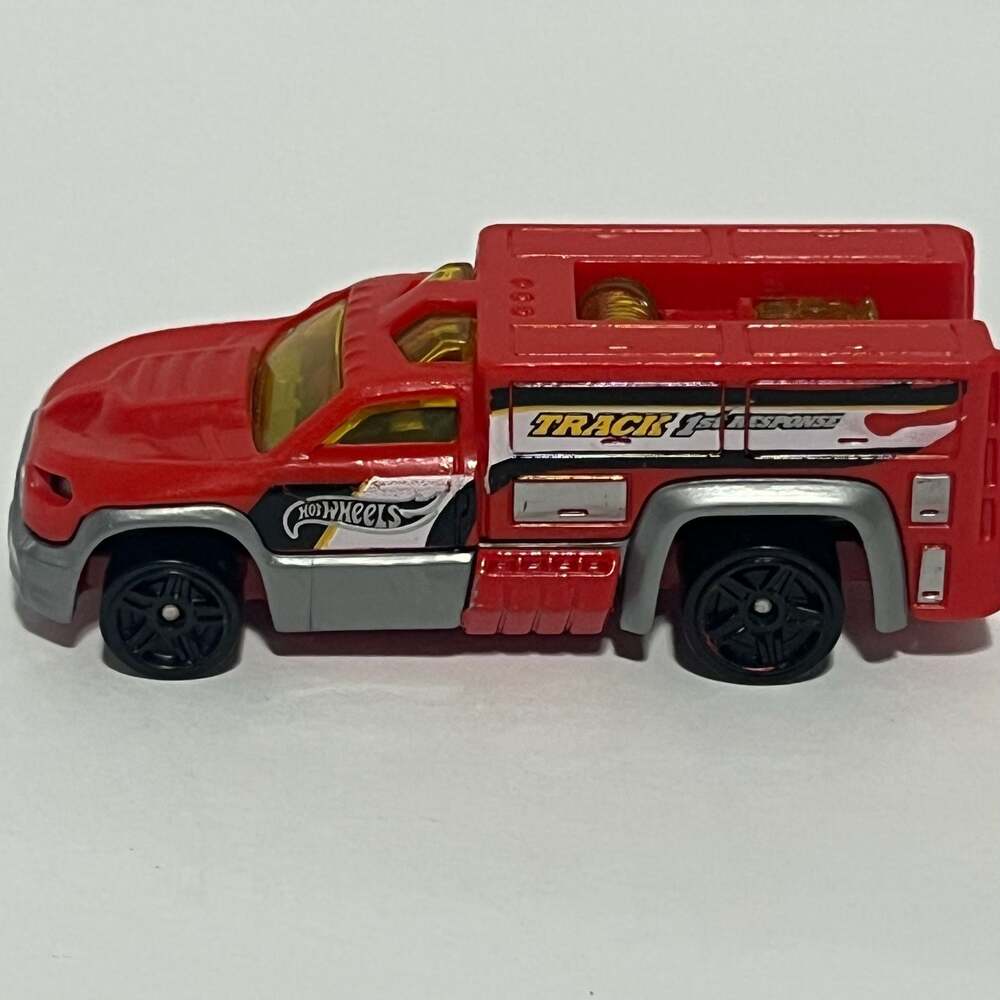 Hot Wheels Rescue Duty 2012 Track 1st Response Red Die-Cast Toy Car